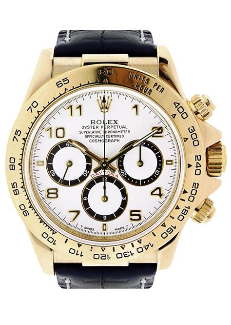 Rolex Daytona 18K Yello Gold 40MM LC100 